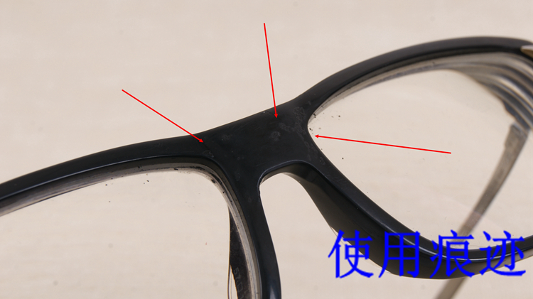 cartier卡地亚板材眼镜抛光翻新,去除划痕白渍作业
