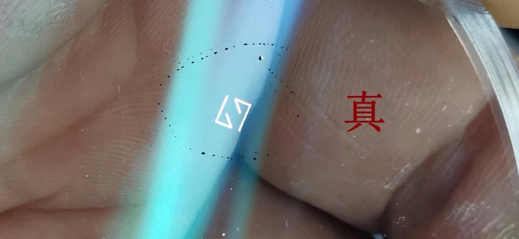 假蔡司镜片,你见过吗?